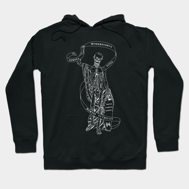 Modernism is Death Hoodie by SlimPickins